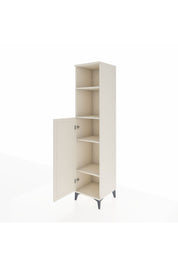 Hyperion Dolap 4 Raflı Tek Kapaklı 44x44x195 Aytaşı-Aytaşı