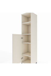 Hyperion Dolap 4 Raflı Tek Kapaklı 44x44x195 Aytaşı-Aytaşı