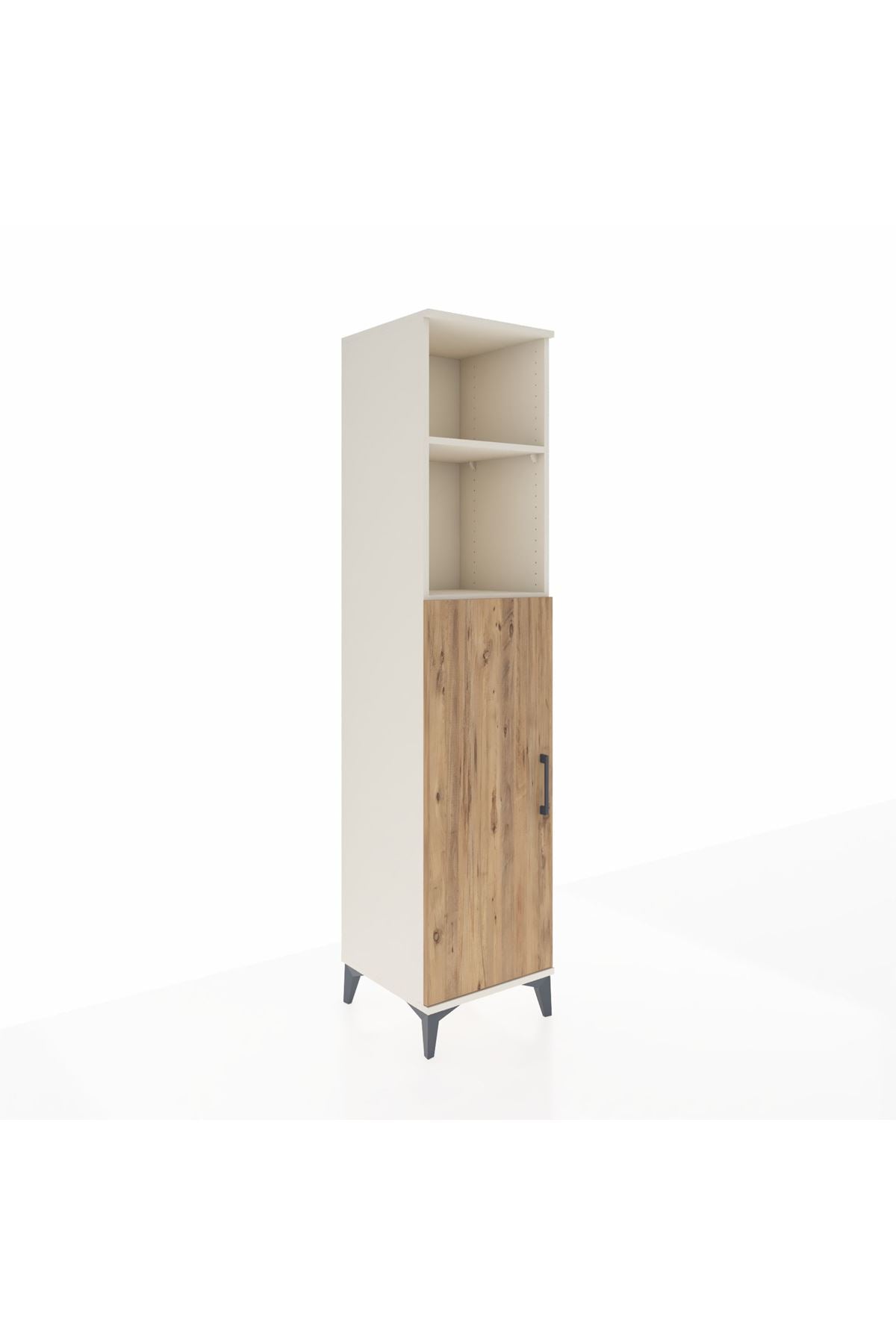 Hyperion Dolap 4 Raflı Tek Kapaklı 44x44x195 Aytaşı-Çam