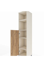 Hyperion Dolap 4 Raflı Tek Kapaklı 44x44x195 Aytaşı-Çam