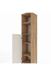 Hyperion Dolap 4 Raflı Tek Kapaklı 44x44x195 Çam-Aytaşı