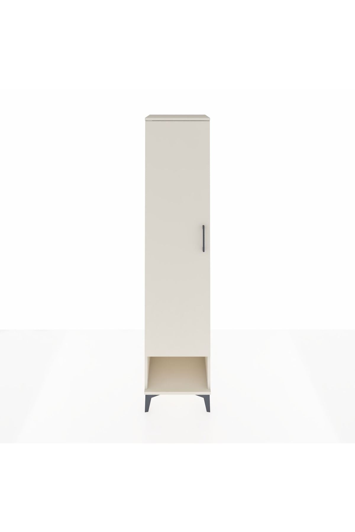 Hyperion Dolap 4 Raflı Tek Kapaklı 44x44x195 Aytaşı-Aytaşı