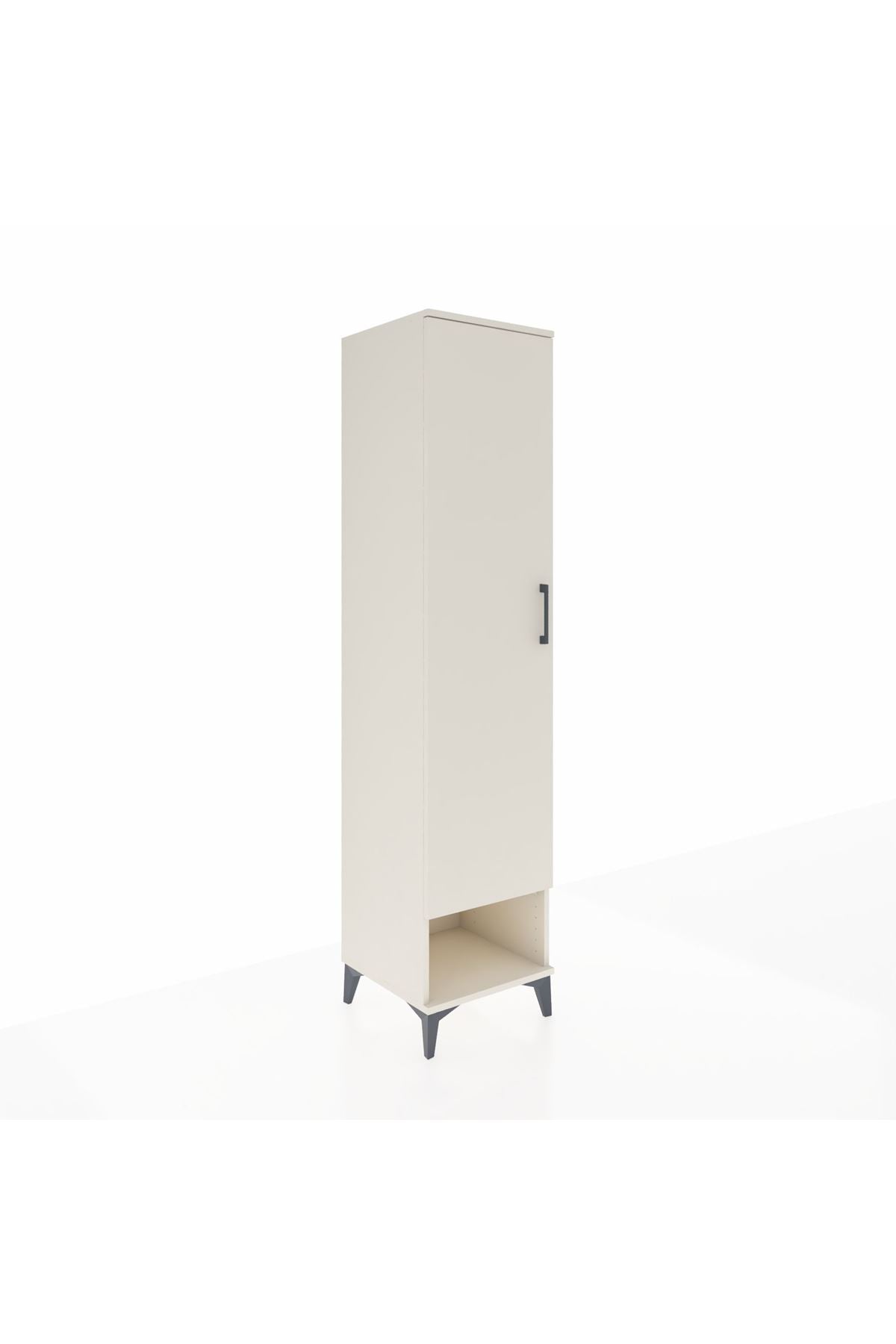 Hyperion Dolap 4 Raflı Tek Kapaklı 44x44x195 Aytaşı-Aytaşı