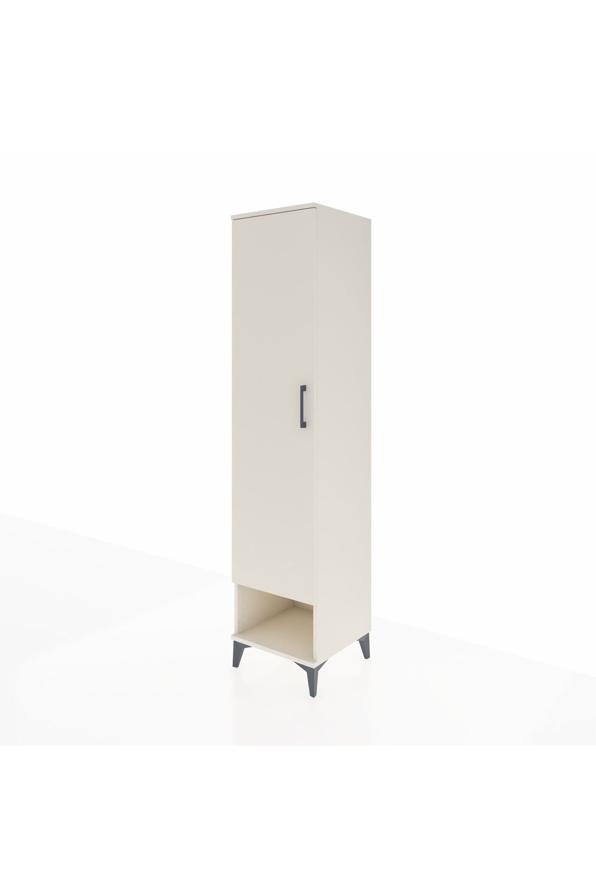 Hyperion Dolap 4 Raflı Tek Kapaklı 44x44x195 Aytaşı-Aytaşı