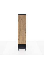 Hyperion Dolap 4 Raflı Tek Kapaklı 44x44x195 Antrasit-Çam