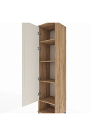 Hyperion Dolap 4 Raflı Tek Kapaklı 44x44x195 Çam-Aytaşı