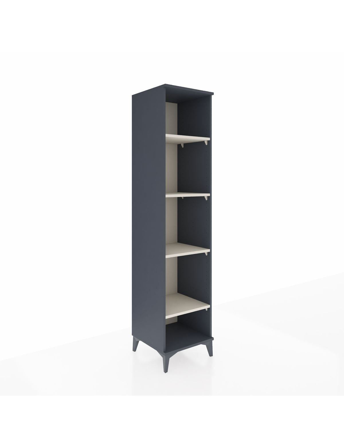 Hyperion Dolap 4 Raflı 44x44x195 Antrasit-Aytaşı