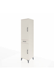 Hyperion Dolap 4 Raflı Tek Çekmeceli 2 Kapaklı 44x44x195 Aytaşı-Aytaşı