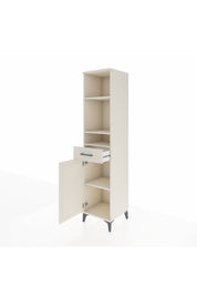 Hyperion Dolap 4 Raflı Tek Çekmeceli Tek Kapaklı 44x44x195 Aytaşı-Aytaşı