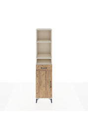 Hyperion Dolap 4 Raflı Tek Çekmeceli Tek Kapaklı 44x44x195 Aytaşı-Çam