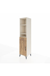 Hyperion Dolap 4 Raflı Tek Çekmeceli Tek Kapaklı 44x44x195 Aytaşı-Çam