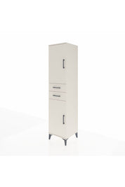 Hyperion Dolap 4 Raflı 2 Çekmeceli Tek Kapaklı 44x44x195 Aytaşı-Aytaşı