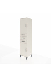 Hyperion Dolap 3 Raflı 3 Çekmeceli 2 Kapaklı 44x44x195 Aytaşı-Aytaşı