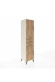 Hyperion Dolap 3 Raflı 3 Çekmeceli 2 Kapaklı 44x44x195 Aytaşı-Çam