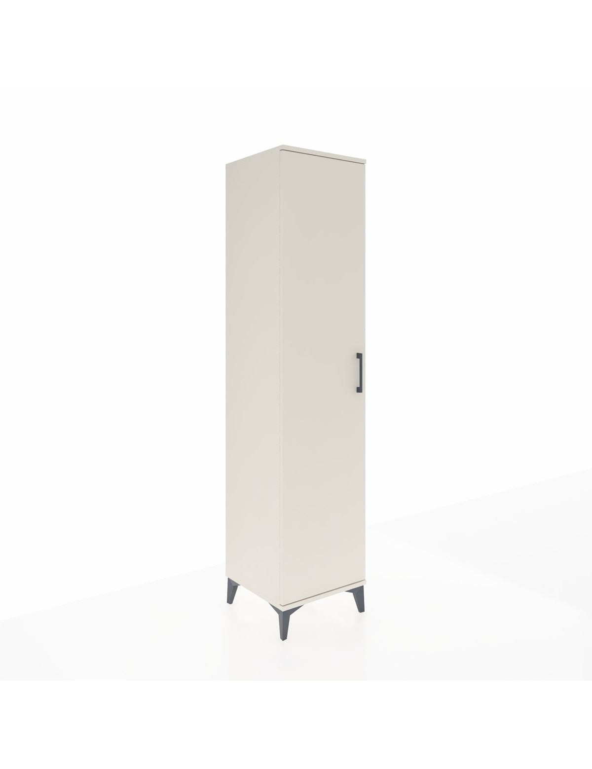 Hyperion Dolap 3 Raflı Tek Kapaklı Tek Askılı 44x44x195 Aytaşı-Aytaşı
