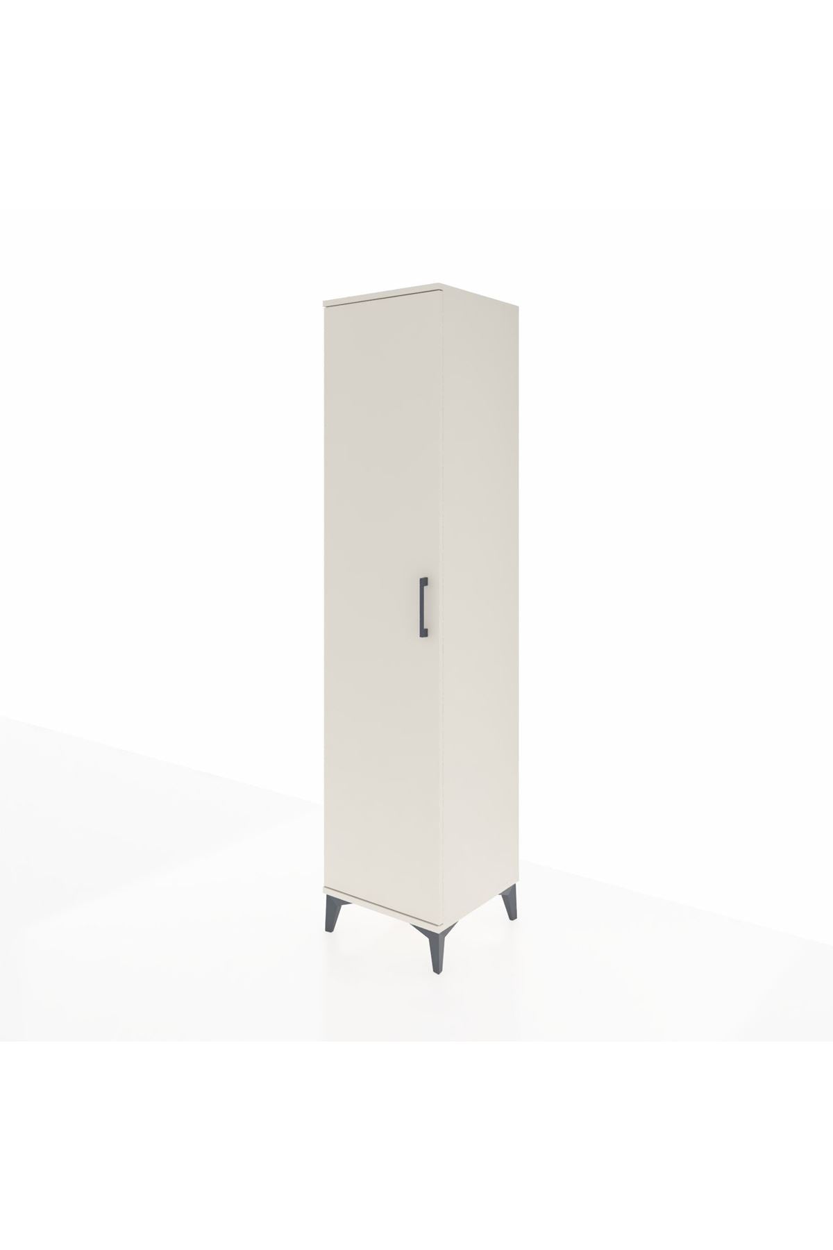 Hyperion Dolap 3 Raflı Tek Kapaklı Tek Askılı 44x44x195 Aytaşı-Aytaşı