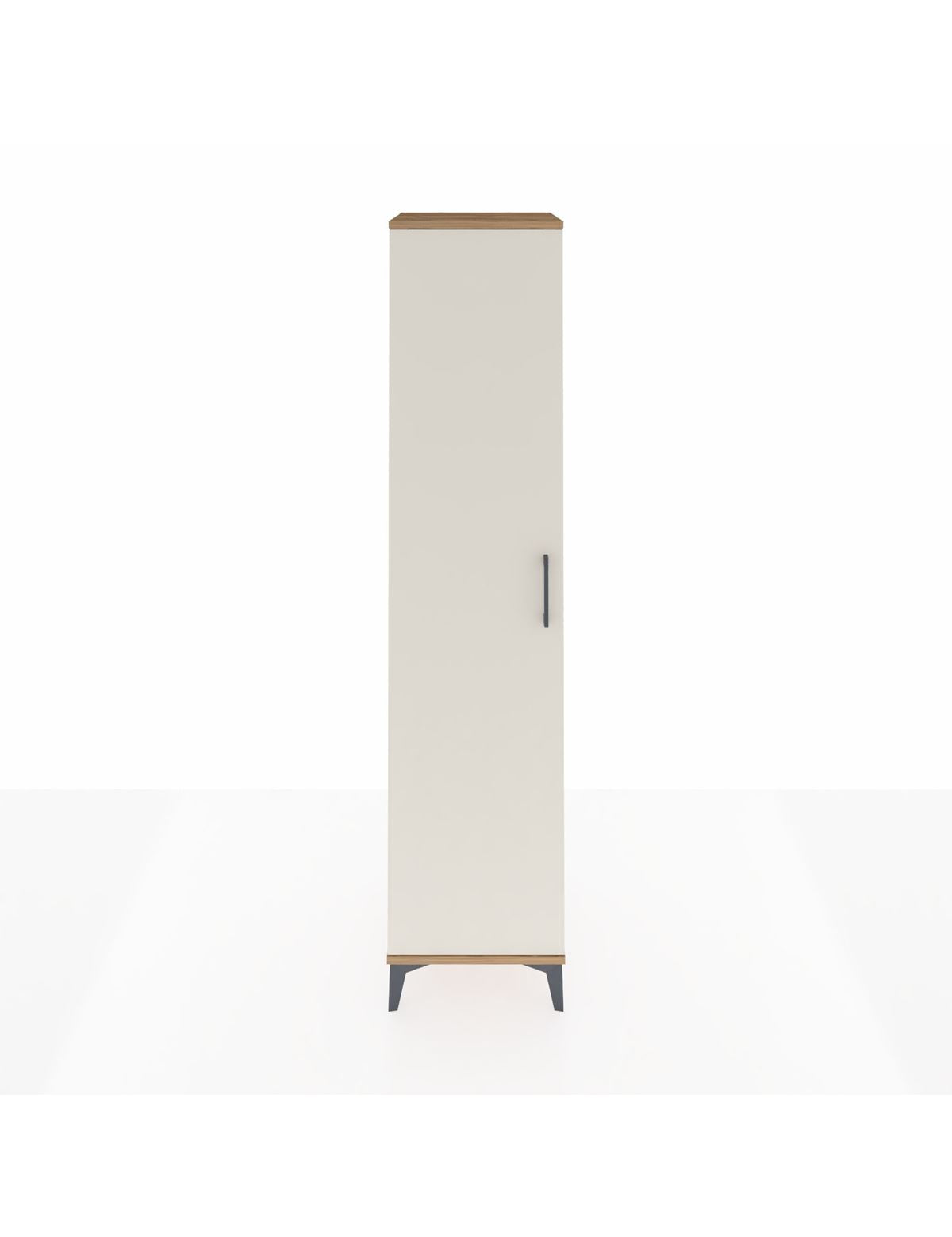 Hyperion Dolap 5 Raflı Tek Kapaklı 44x44x195 Çam-Aytaşı