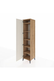 Hyperion Dolap 5 Raflı Tek Kapaklı 44x44x195 - S58M095V7B