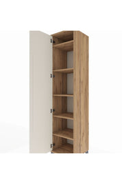 Hyperion Dolap 5 Raflı Tek Kapaklı 44x44x195 Çam-Aytaşı