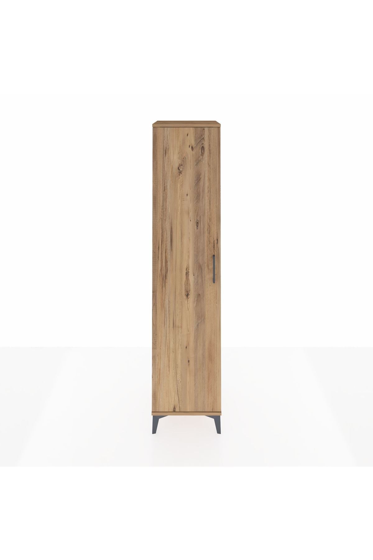 Hyperion Dolap 5 Raflı Tek Kapaklı 44x44x195 Çam-Çam