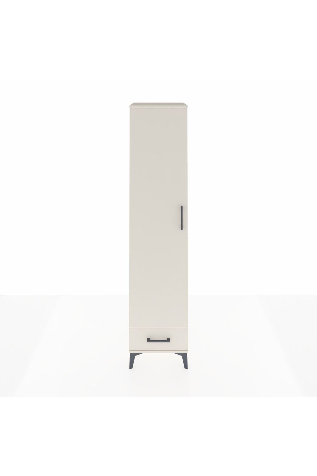 Hyperion Dolap 5 Raflı Tek Çekmeceli Tek Kapaklı 44x44x195 Aytaşı-Aytaşı