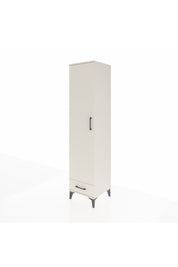 Hyperion Dolap 5 Raflı Tek Çekmeceli Tek Kapaklı 44x44x195 Aytaşı-Aytaşı