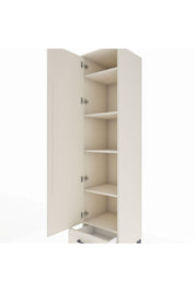 Hyperion Dolap 5 Raflı Tek Çekmeceli Tek Kapaklı 44x44x195 Aytaşı-Aytaşı