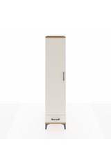 Hyperion Dolap 5 Raflı Tek Çekmeceli Tek Kapaklı 44x44x195