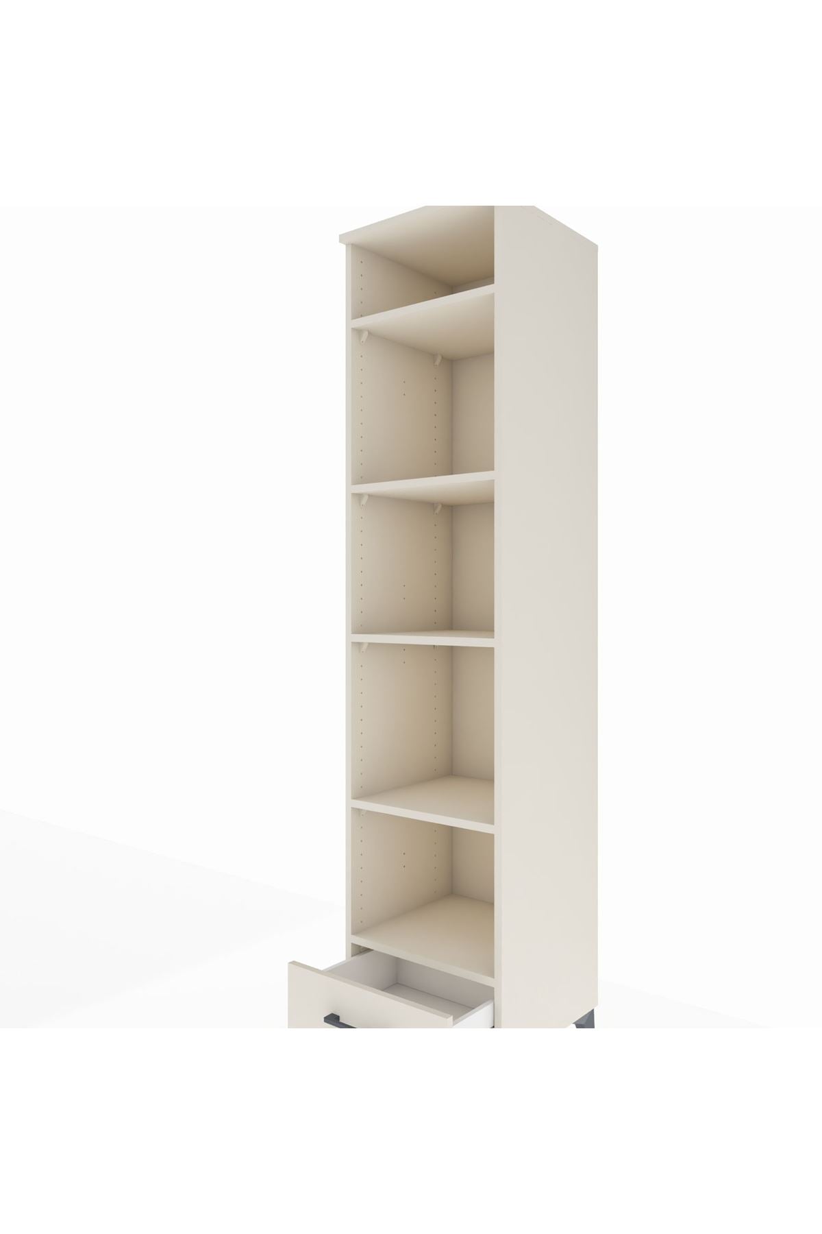 Hyperion Dolap 5 Raflı Tek Çekmeceli 44x44x195 Aytaşı-Aytaşı