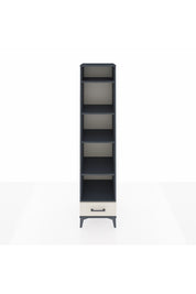 Hyperion Dolap 5 Raflı Tek Çekmeceli 44x44x195 Antrasit-Aytaşı
