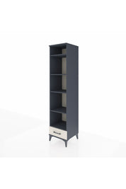 Hyperion Dolap 5 Raflı Tek Çekmeceli 44x44x195 Antrasit-Aytaşı