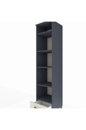 Hyperion Dolap 5 Raflı Tek Çekmeceli 44x44x195 Antrasit-Aytaşı
