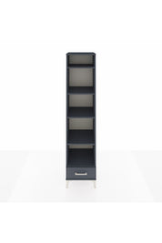 Hyperion Dolap 5 Raflı Tek Çekmeceli 44x44x195 Antrasit-Antrasit