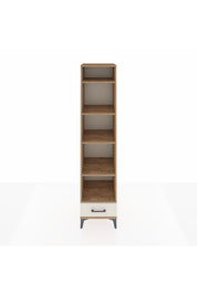 Hyperion Dolap 5 Raflı Tek Çekmeceli 44x44x195 Çam-Aytaşı