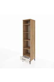 Hyperion Dolap 5 Raflı Tek Çekmeceli 44x44x195 Çam-Aytaşı