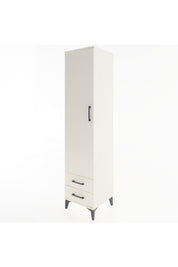 Hyperion Dolap 4 Raflı 2 Çekmeceli Tek Kapaklı 44x44x195 Aytaşı-Aytaşı