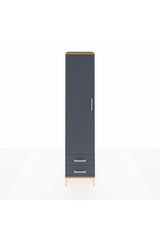 Hyperion Dolap 2 Raflı 2 Çekmeceli Tek Askılı 44x44x195