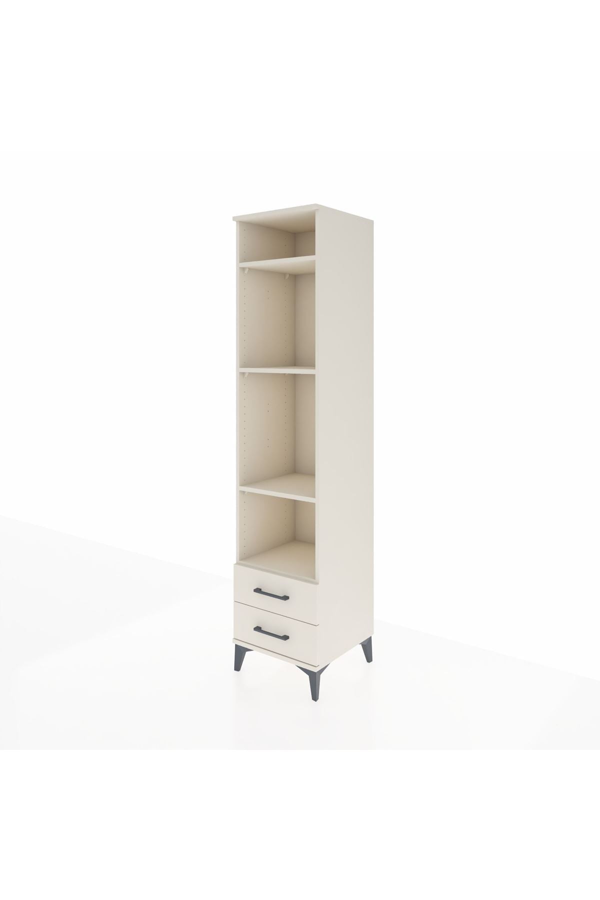 Hyperion Dolap 4 Raflı 2 Çekmeceli 44x44x195 Aytaşı-Aytaşı