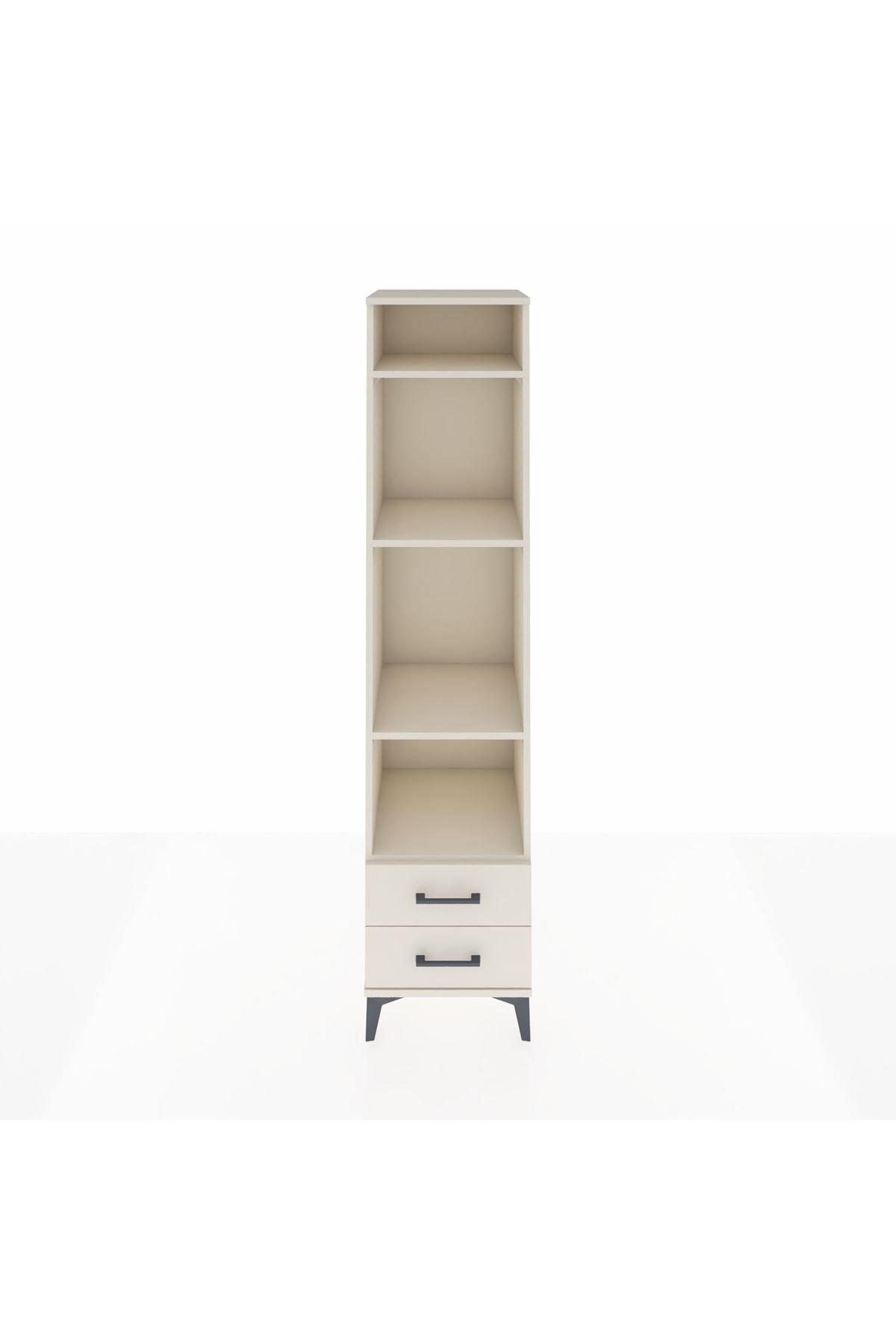 Hyperion Dolap 4 Raflı 2 Çekmeceli 44x44x195 Aytaşı-Aytaşı