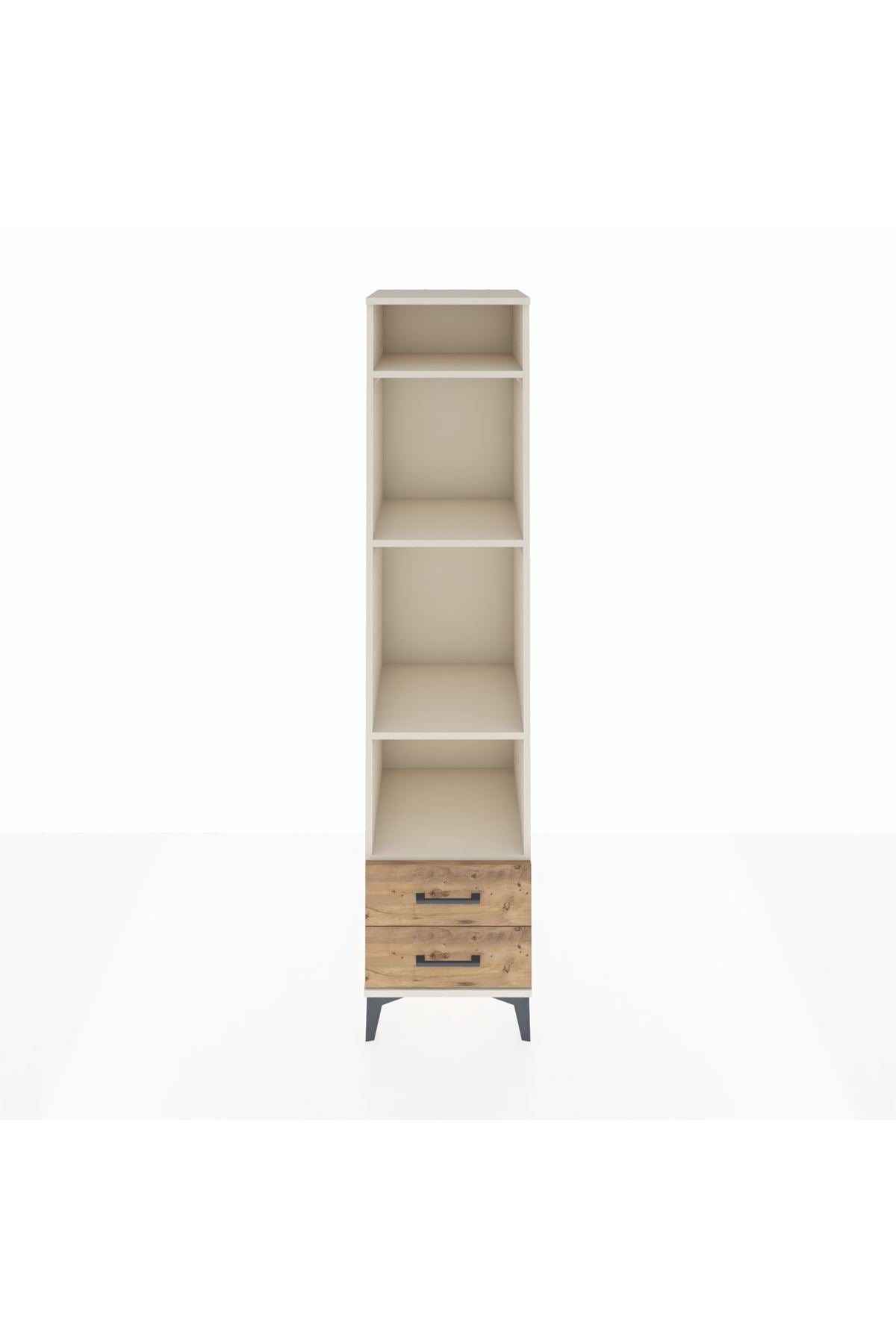 Hyperion Dolap 4 Raflı 2 Çekmeceli 44x44x195 Aytaşı-Çam