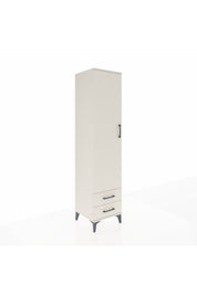 Hyperion Dolap 5 Raflı 2 Çekmeceli Tek Kapaklı 44x44x195 Aytaşı-Aytaşı