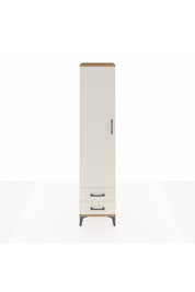 Hyperion Dolap 5 Raflı 2 Çekmeceli Tek Kapaklı 44x44x195 Çam-Aytaşı