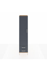 Hyperion Dolap 5 Raflı 2 Çekmeceli Tek Kapaklı 44x44x195
