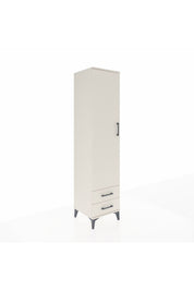 Hyperion Dolap 3 Raflı 2 Çekmeceli Tek Askılı 44x44x195 Aytaşı-Aytaşı