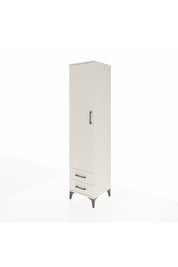 Hyperion Dolap 3 Raflı 2 Çekmeceli Tek Askılı 44x44x195 Aytaşı-Aytaşı