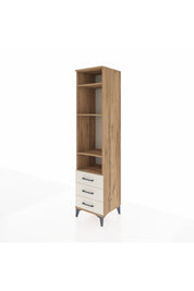 Hyperion Dolap 4 Raflı 3 Çekmeceli 44x44x195 Çam-Aytaşı