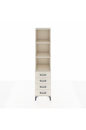 Hyperion Dolap 3 Raflı 4 Çekmeceli 44x44x195 Aytaşı-Aytaşı