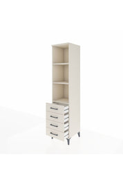 Hyperion Dolap 3 Raflı 4 Çekmeceli 44x44x195 Aytaşı-Aytaşı