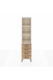 Hyperion Dolap 3 Raflı 4 Çekmeceli 44x44x195 Aytaşı-Çam