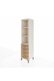 Hyperion Dolap 3 Raflı 4 Çekmeceli 44x44x195 Aytaşı-Çam